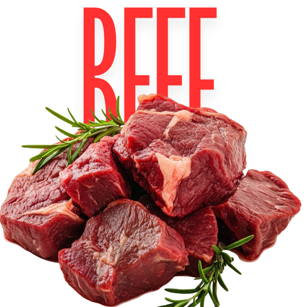 Fresh cuts of beef for delivery